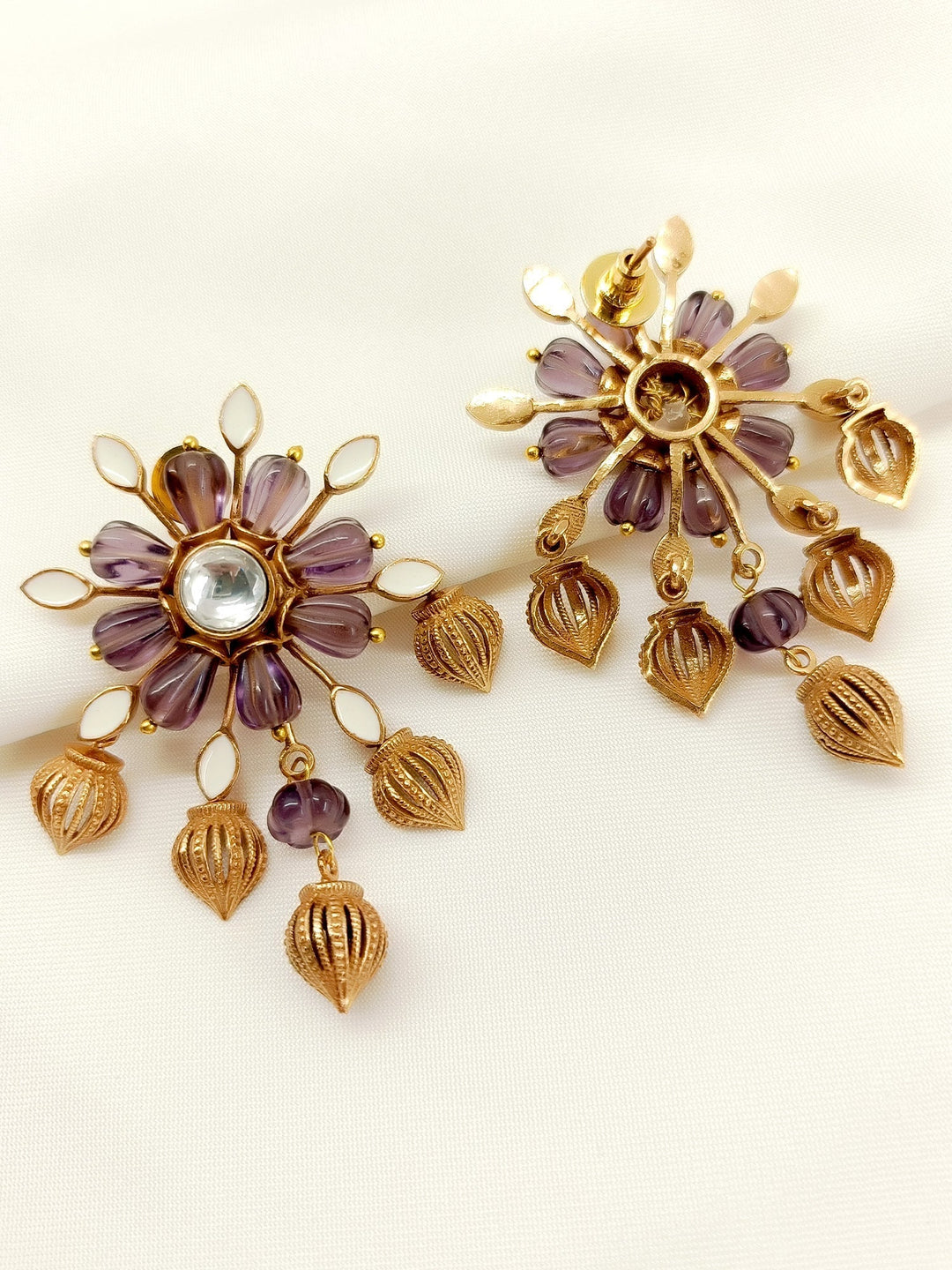  Elegant and stylish Ziana Lavender Boutique Tops made with antique gold plated brass metal, featuring traditional boutique styling and unique design Upgrade your wardrobe now