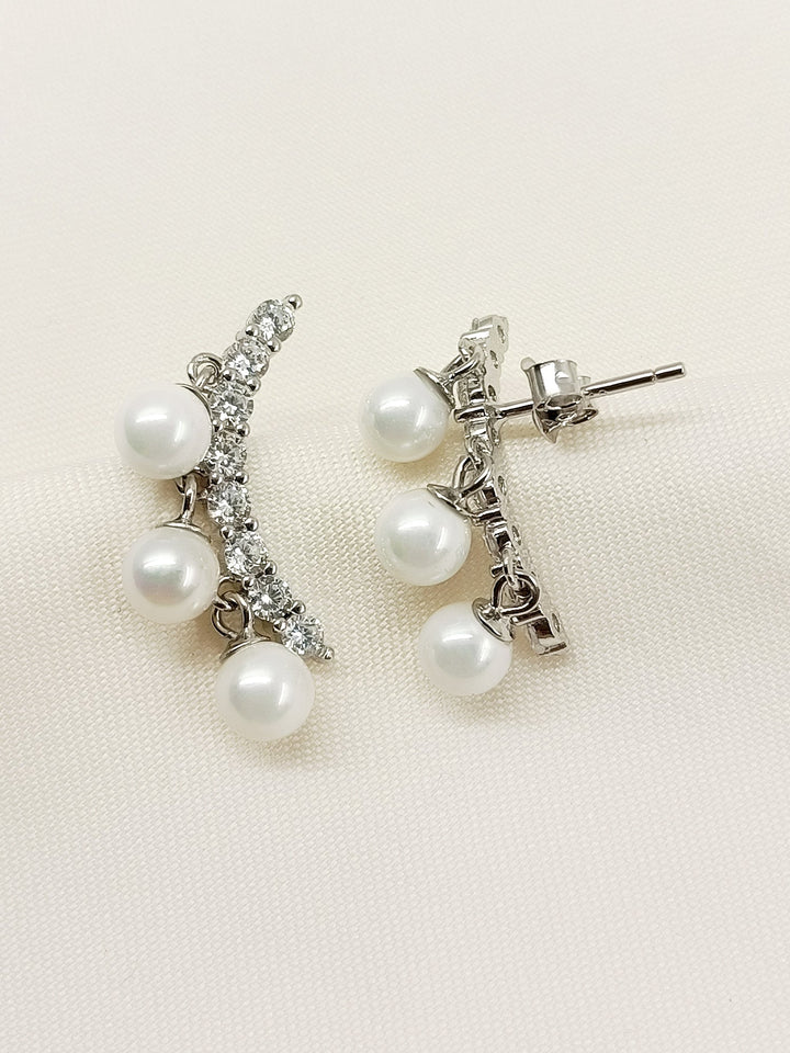 Deaba 92.5 Silver Swarovski Stone Tops - qivii