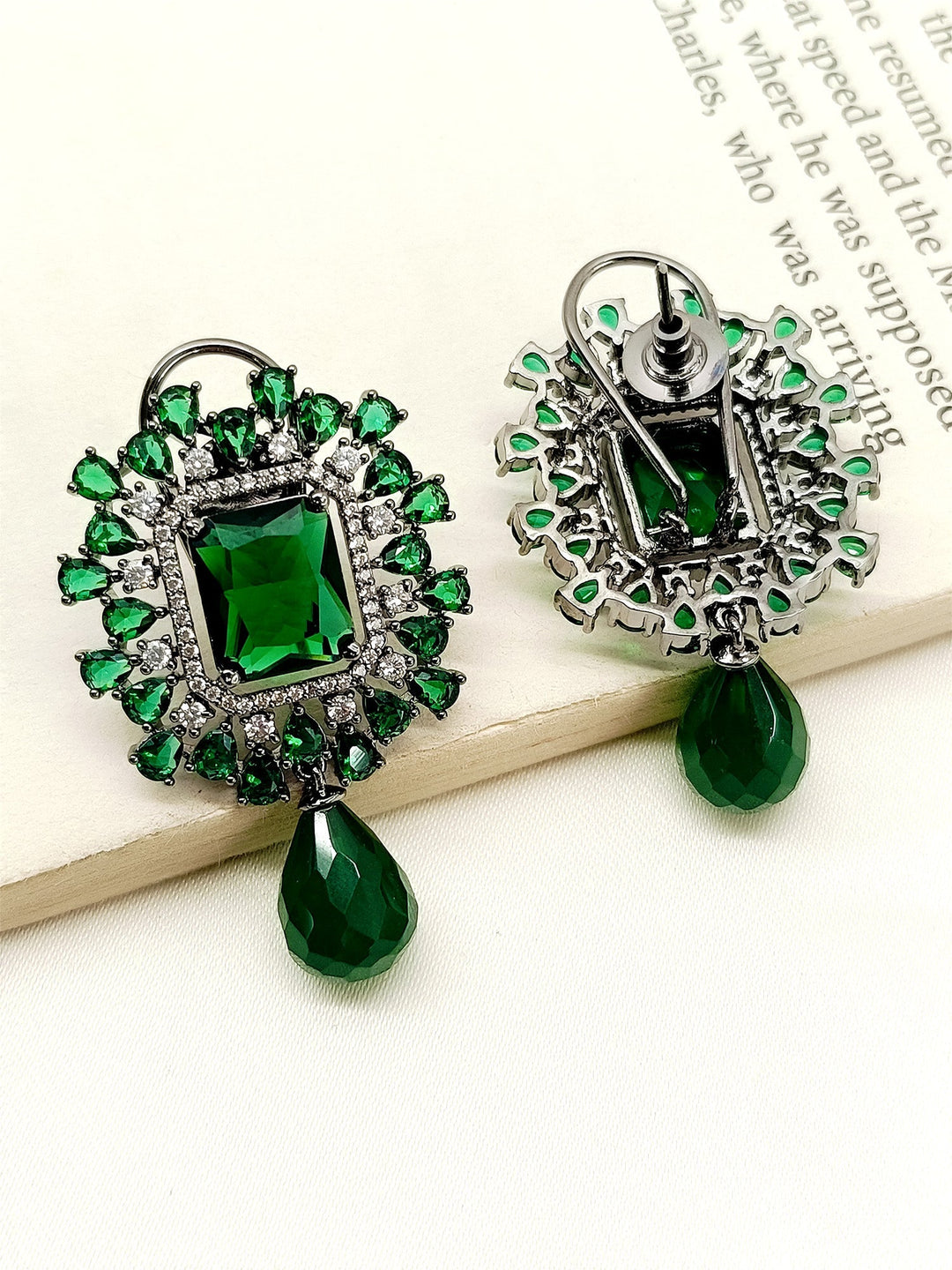 Durable and versatile green Victorian earrings featuring unique style and stunning design to elevate any outfit