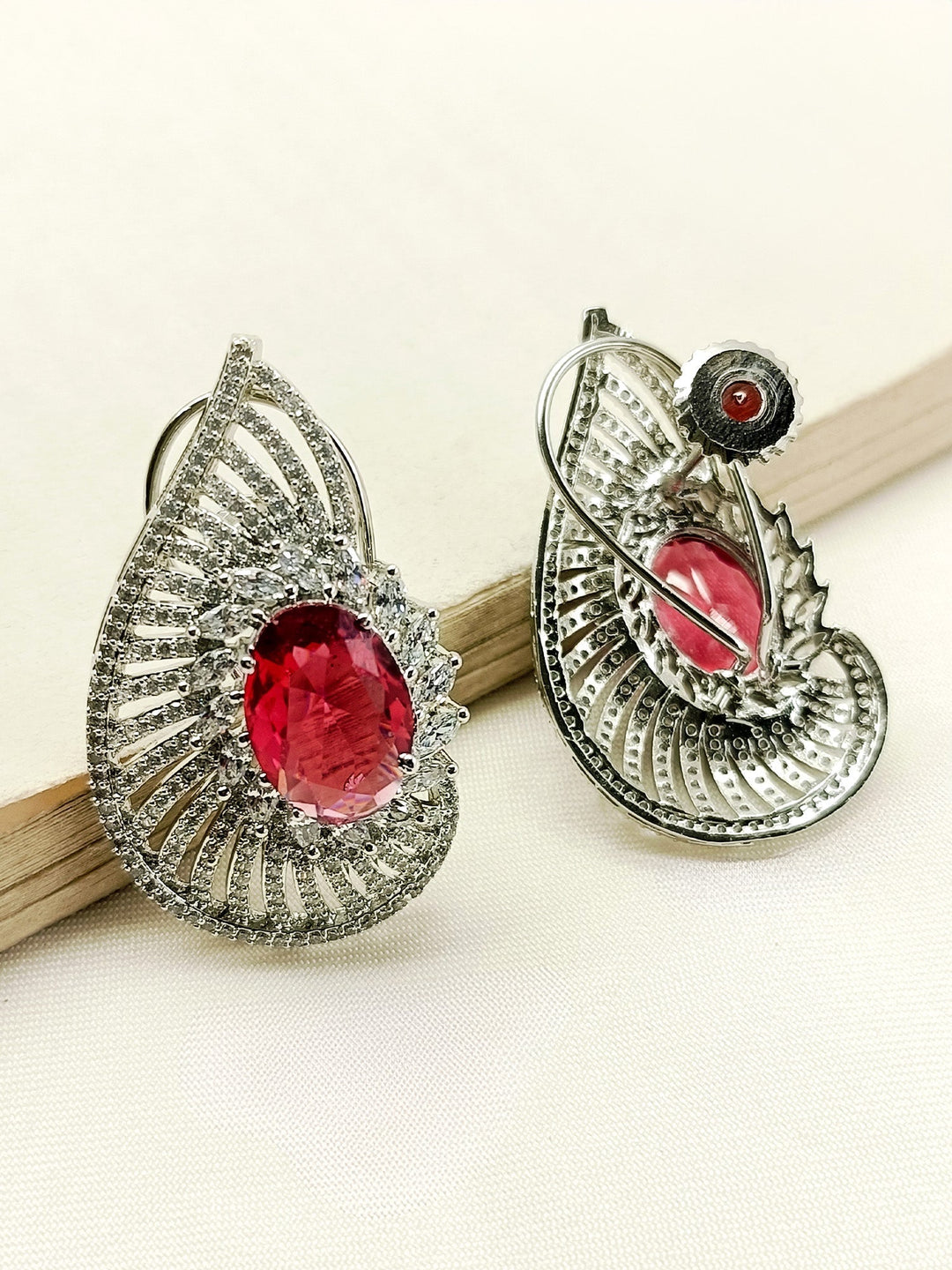 Dea Rose Pink American Diamond Tops - qivii