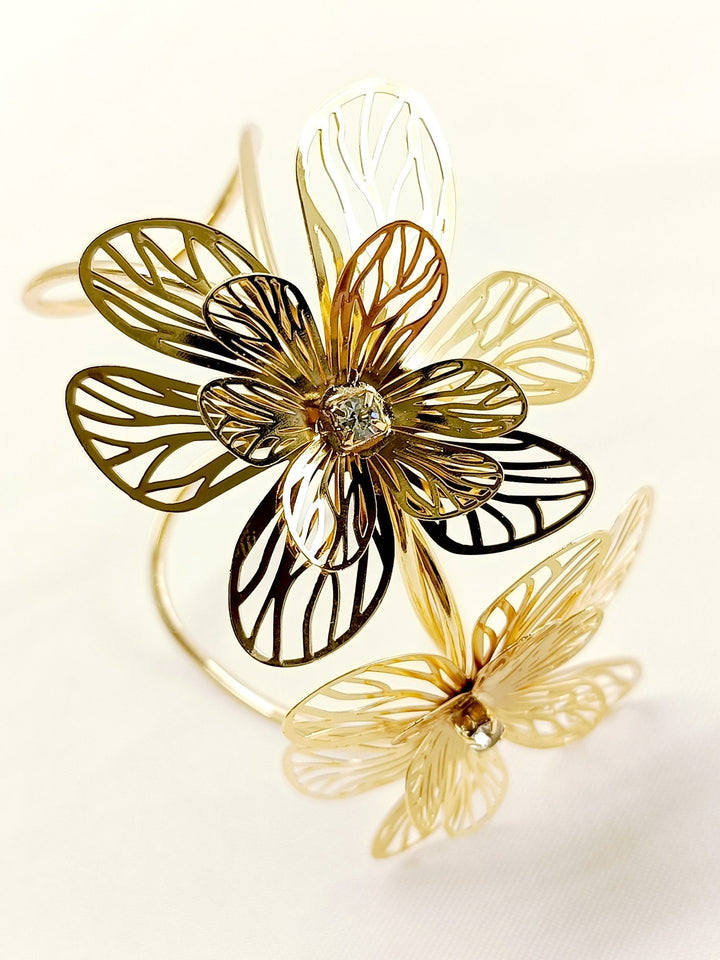 Nagina Golden Western Bracelet - qivii