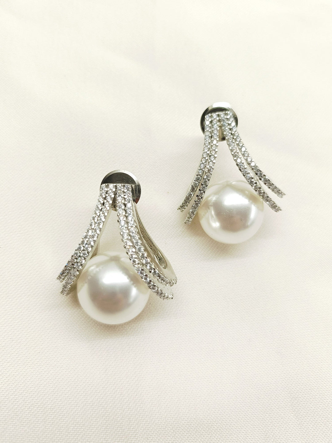 Roohi White American Diamond Tops - Elegant and stylish jewelry for women