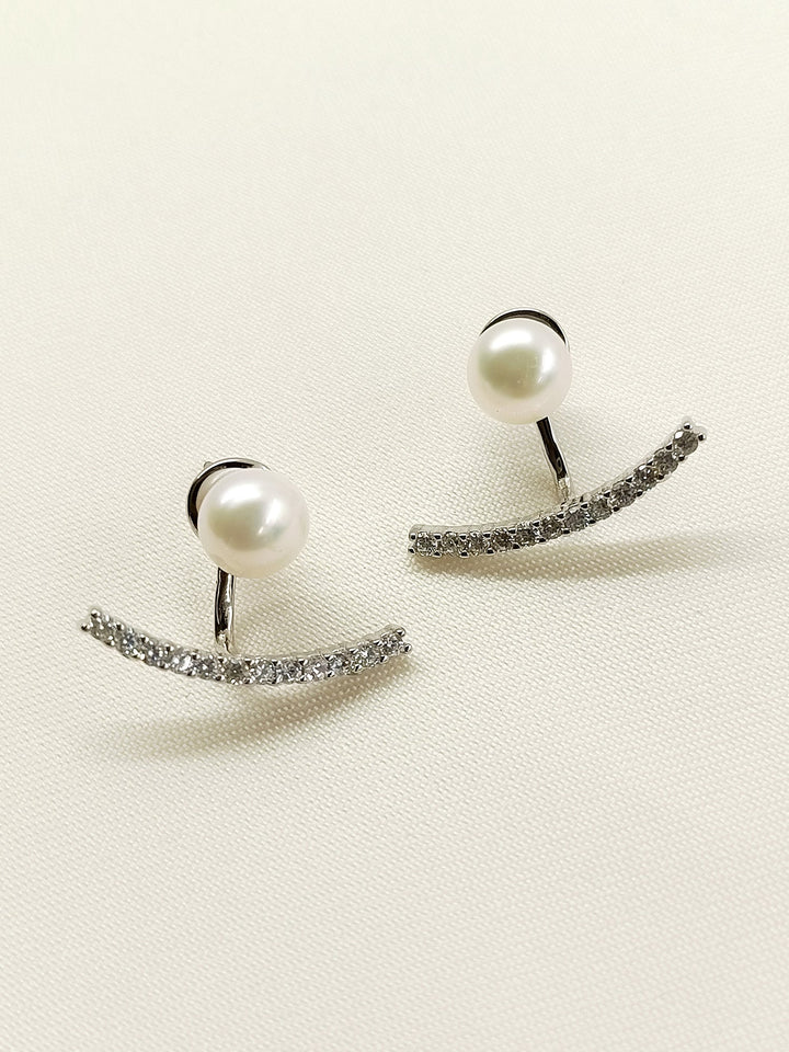 Parinaaz 92.5 Silver Swarovski Stone Tops - qivii