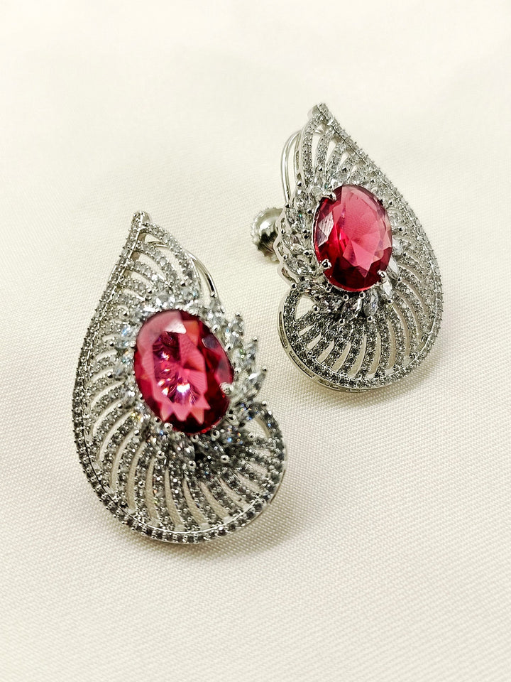 Dea Rose Pink American Diamond Tops - qivii