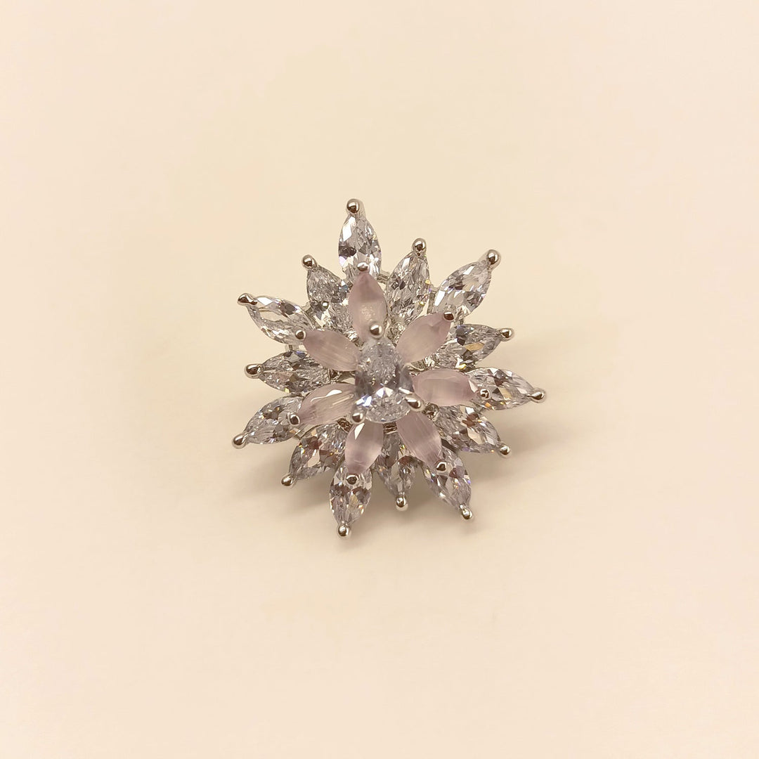 Priyanshi American Diamond Baby Pink Tops - qivii