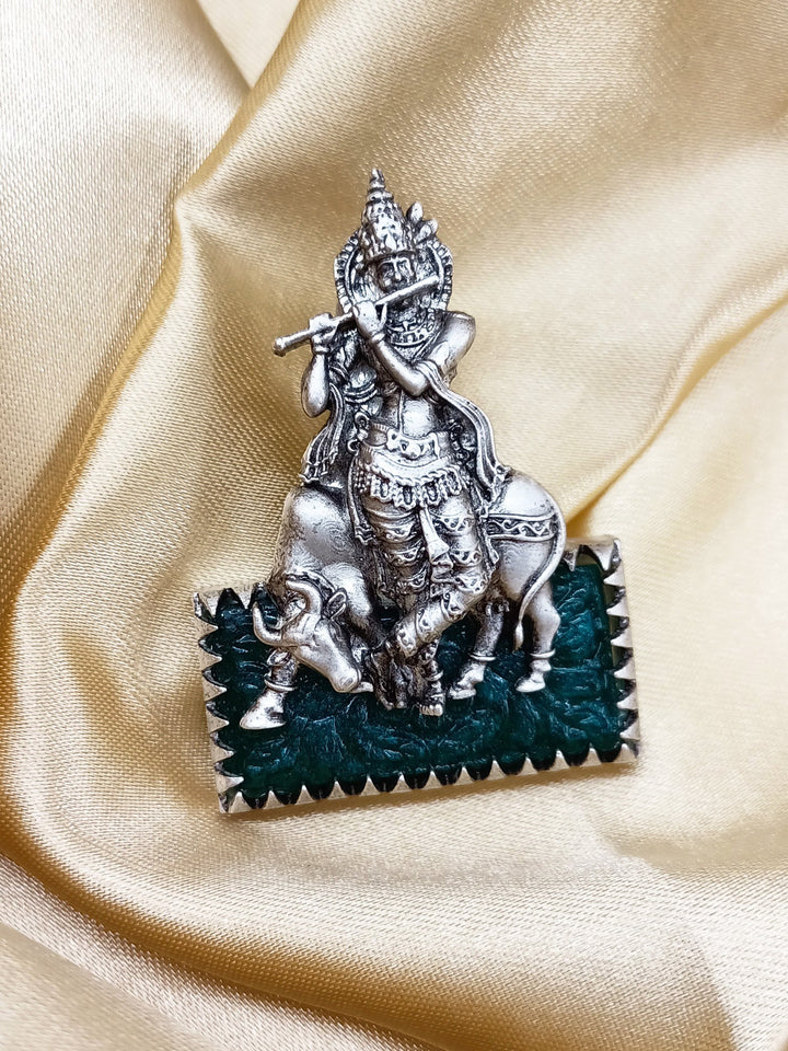 Ezraa Krishna Ji Earrings - qivii