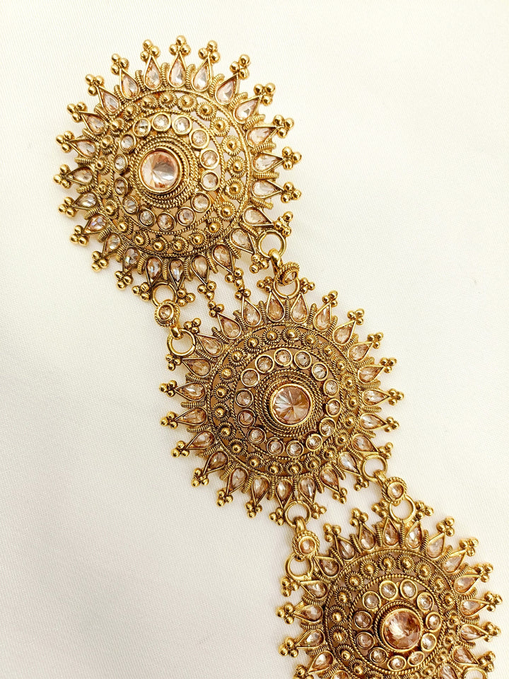 Chaitani Copper Braid Accessories - qivii