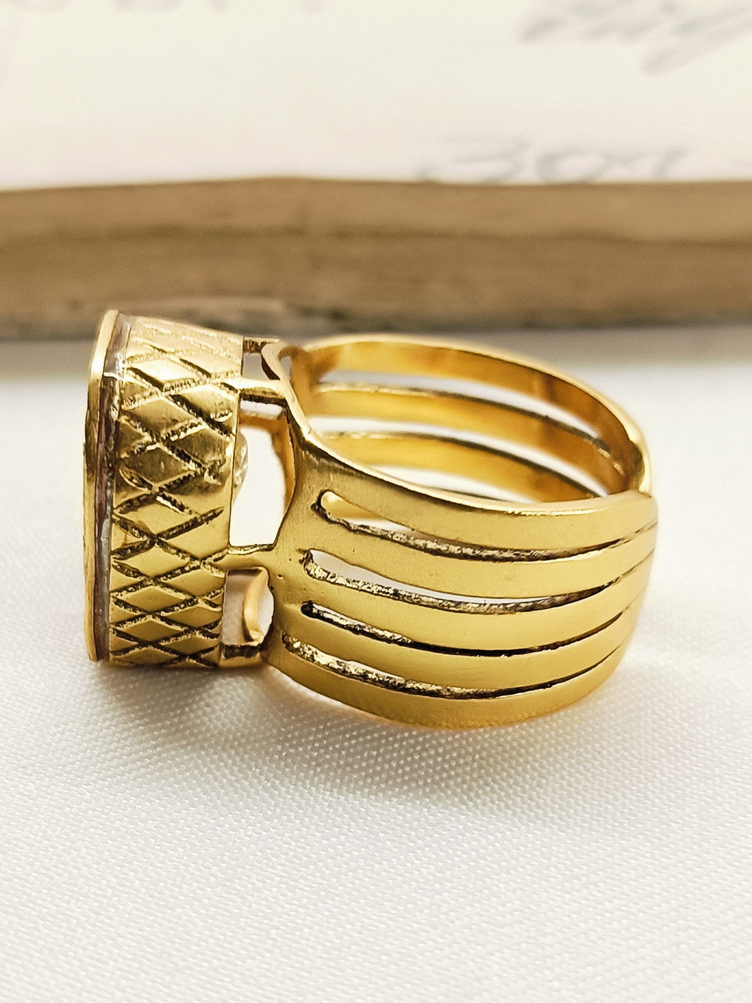 Ayra 92.5 Silver Moissonite Finger Ring - qivii