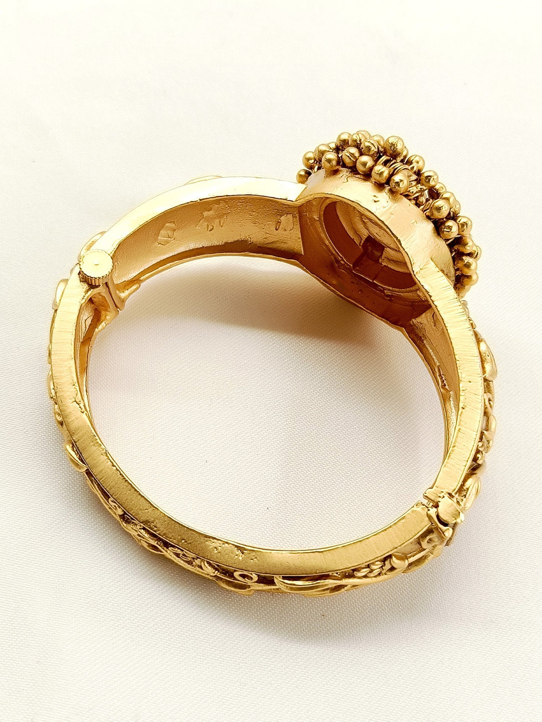 Araya Maroon Antique Kada - qivii