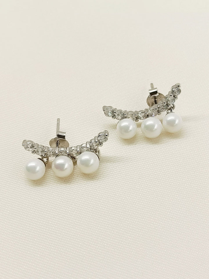 Deaba 92.5 Silver Swarovski Stone Tops - qivii