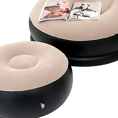 Inflatable Sofa with Footrest and Free Electric Inflator { Air pump }