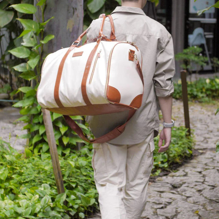 2-in-1 Convertible Travel Bag with Garment Storage