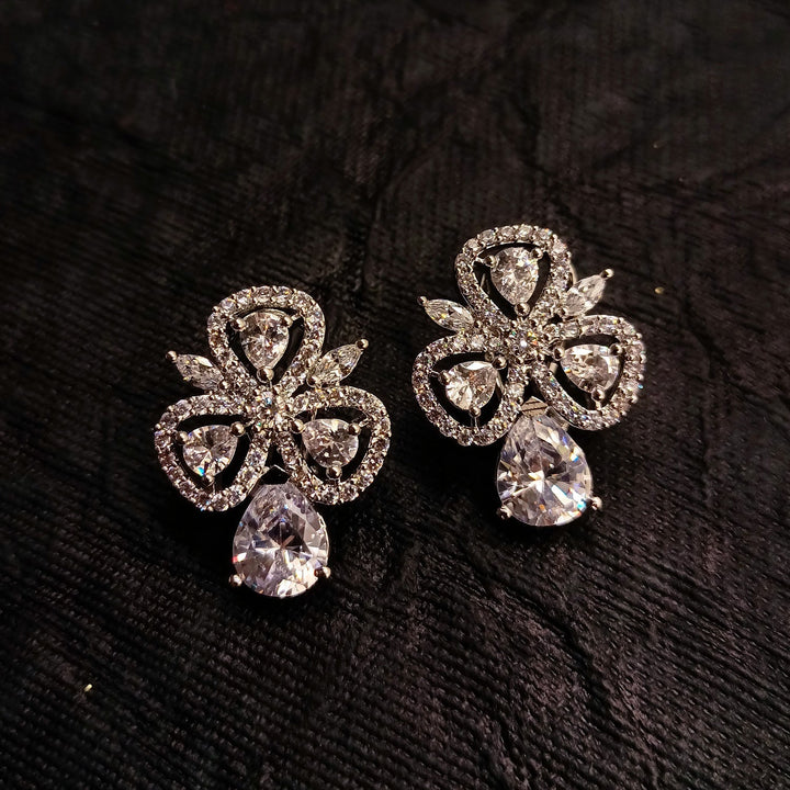  Fashionable Silver Plated Tops with Aqua Stone 