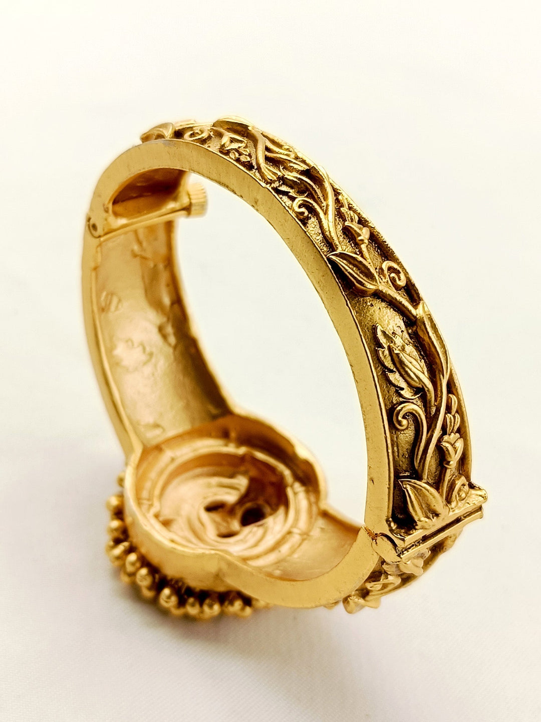 Araya Maroon Antique Kada - qivii