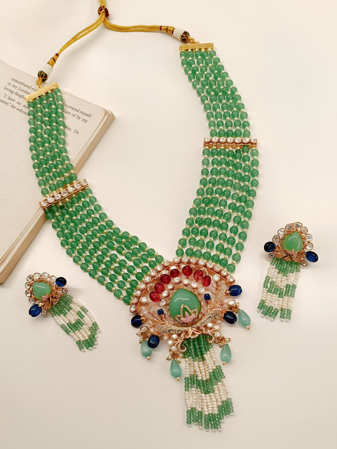 Lakhta Multi Colour Long Boutique Set - qivii