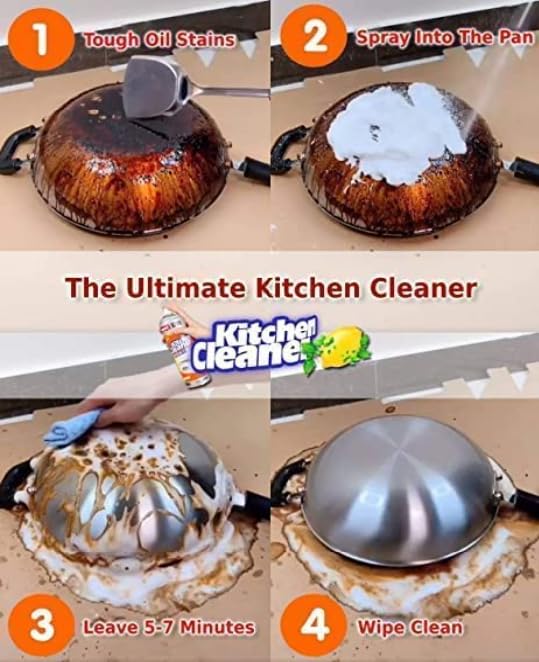 Multipurpose Bubble Foam Cleaner Kitchen Cleaner Spray