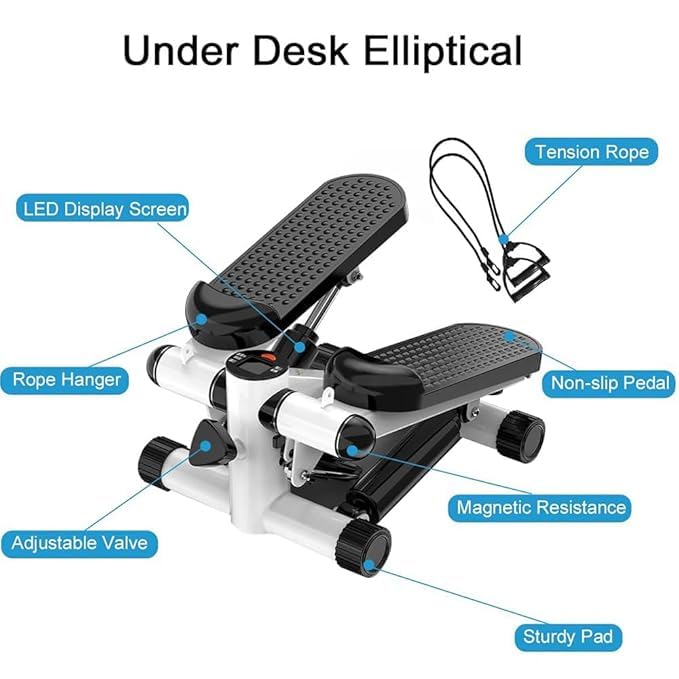 Mini Stepper Machine with Bands