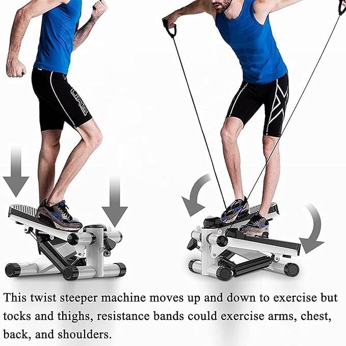 Mini Stepper Machine with Bands