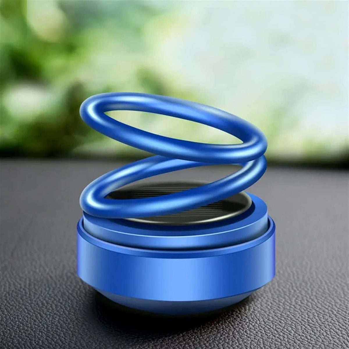 Mini Solar Car Perfume Diffuser – 360° Rotating Fragrance for Dashboard