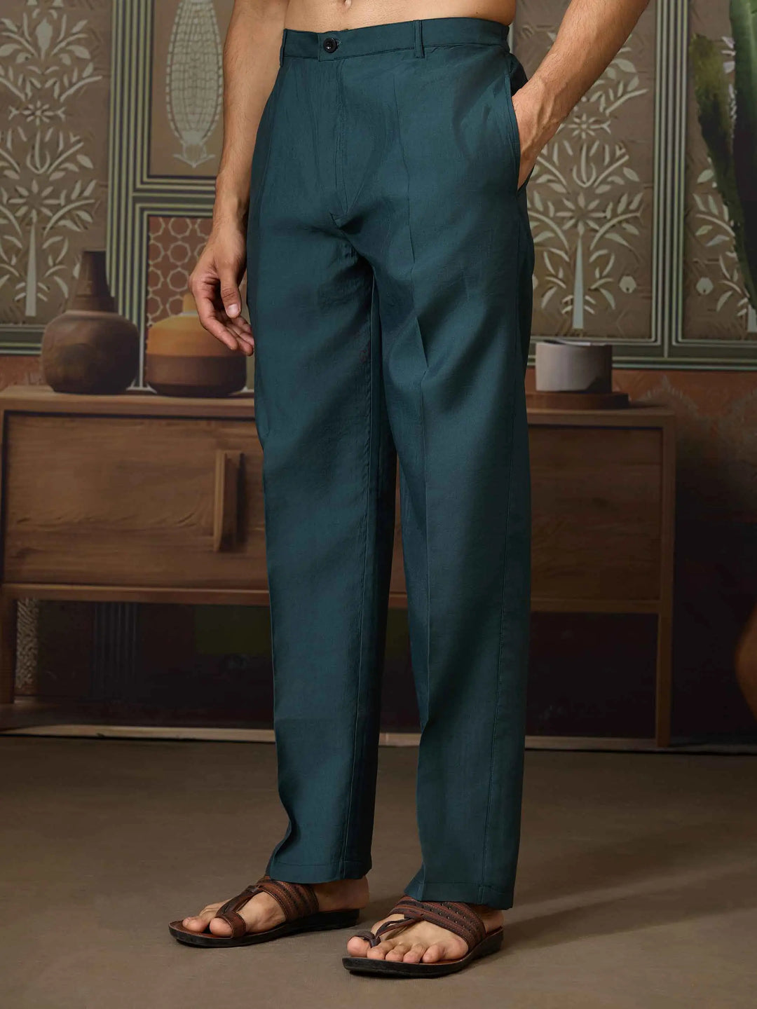 Timber Green Wedding Wear Multi Thread Sequins Embroidery Work  Kurta & Koti - qivii