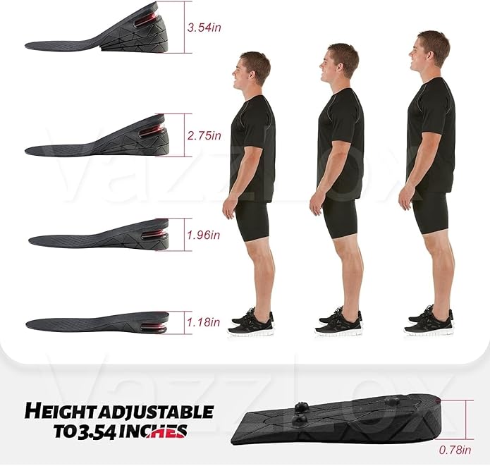 Height Increase Insoles for Men & Women