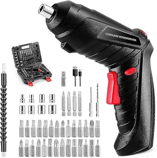 Electric Screwdriver 47 in 1 Rotatable Cordless Screwdriver Drill