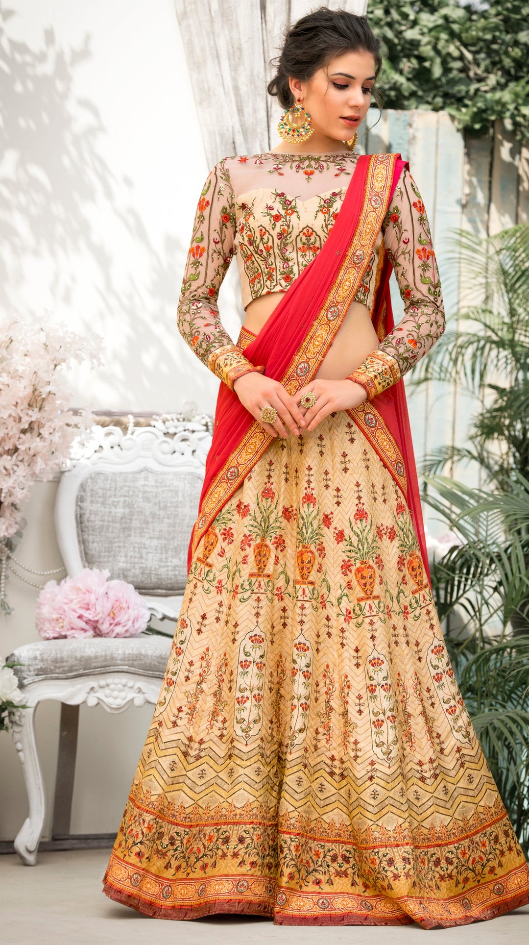 Digital Diva Lehenga - qivii