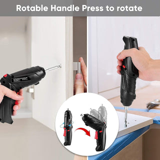 Electric Screwdriver 47 in 1 Rotatable Cordless Screwdriver Drill