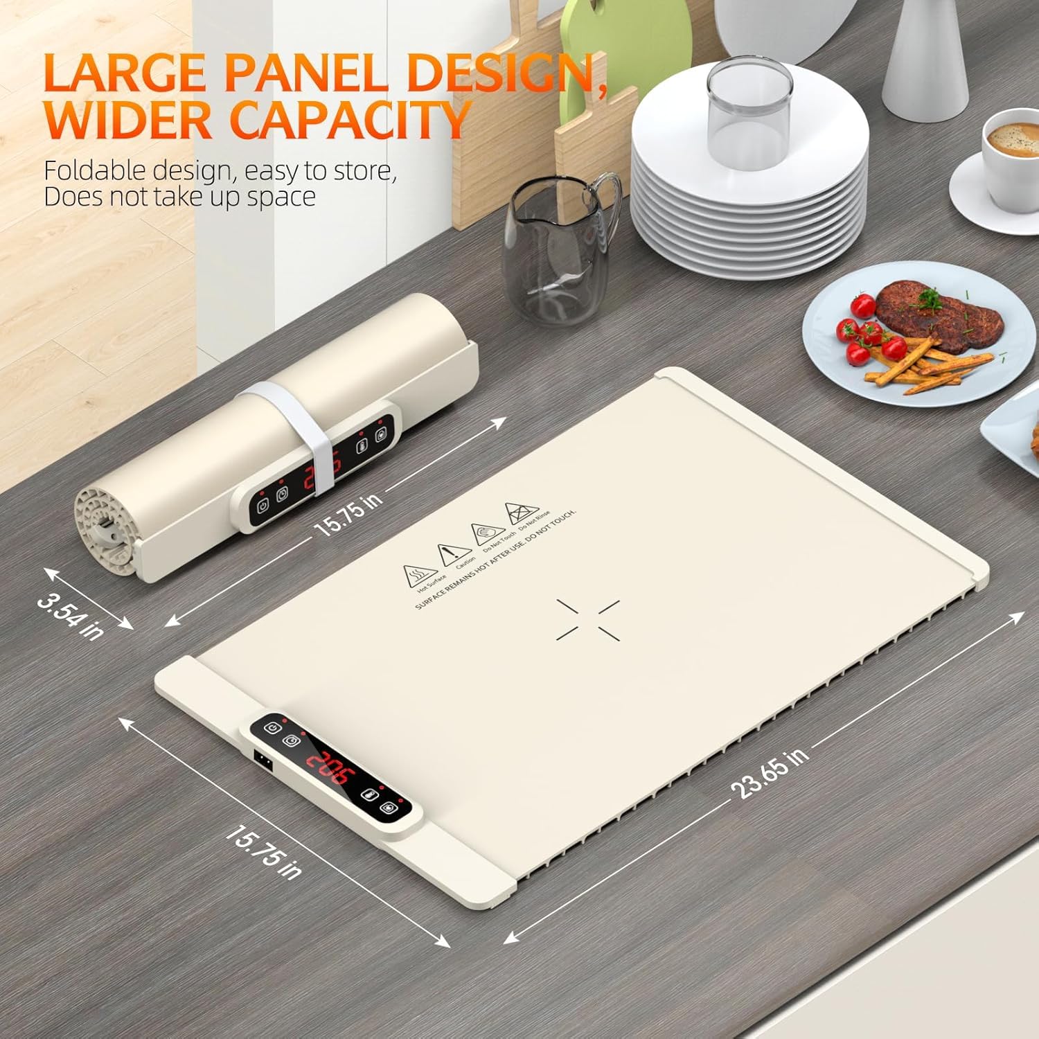 Warming Mat for Food - Electric Warming Tray