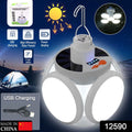Multi-Functional Solar Camping Light – USB Rechargeable LED Lamp