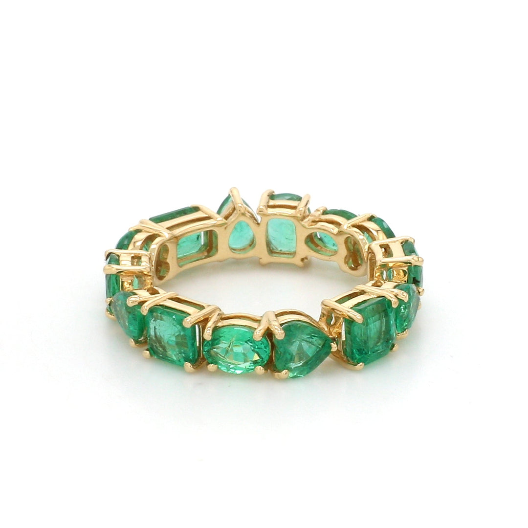 Emerald Mix Shape Ring - qivii