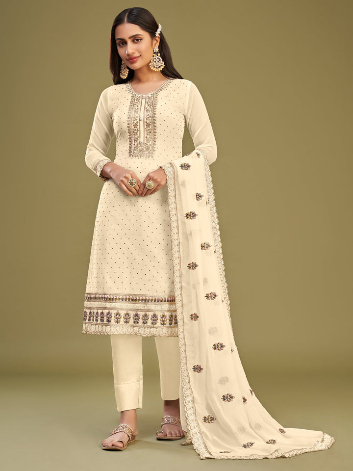 stunning-beige-multi-thread-embroidered-georgette-salwar-kameez
