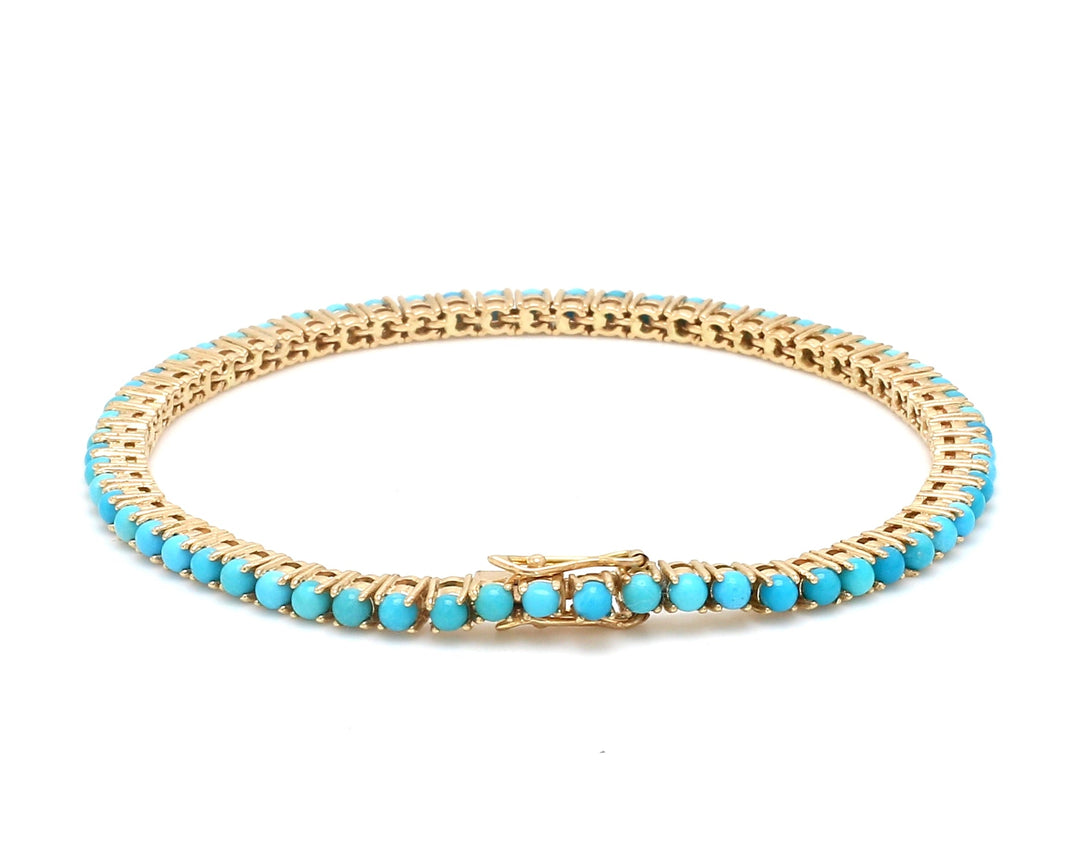 Turquoise Round Bracelet - qivii
