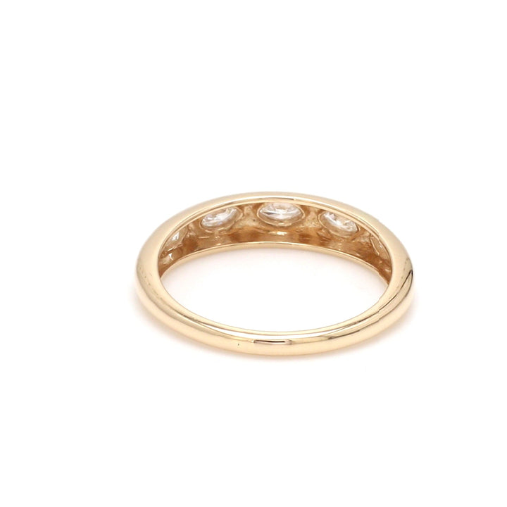 Diamond Marquise Mini Chunky Ring - qivii