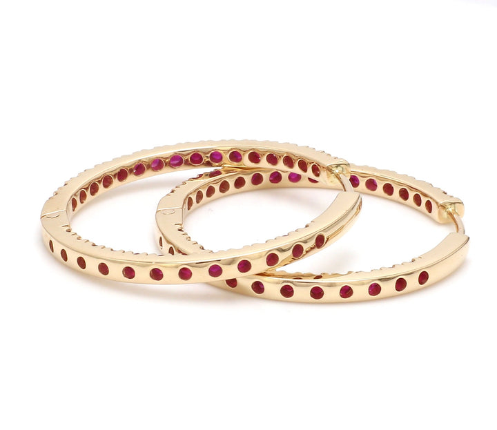 Ruby 2MM Hoops - qivii