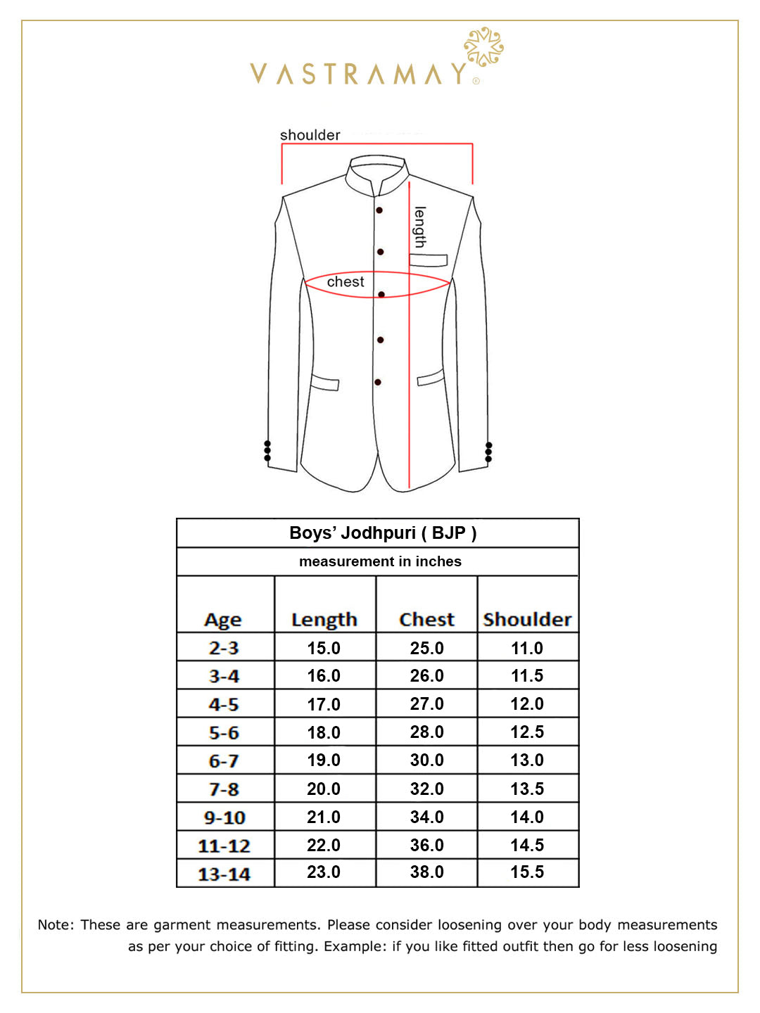 VASTRAMAY Boy's Bronze-Toned Silk Blend Jodhpuri - qivii