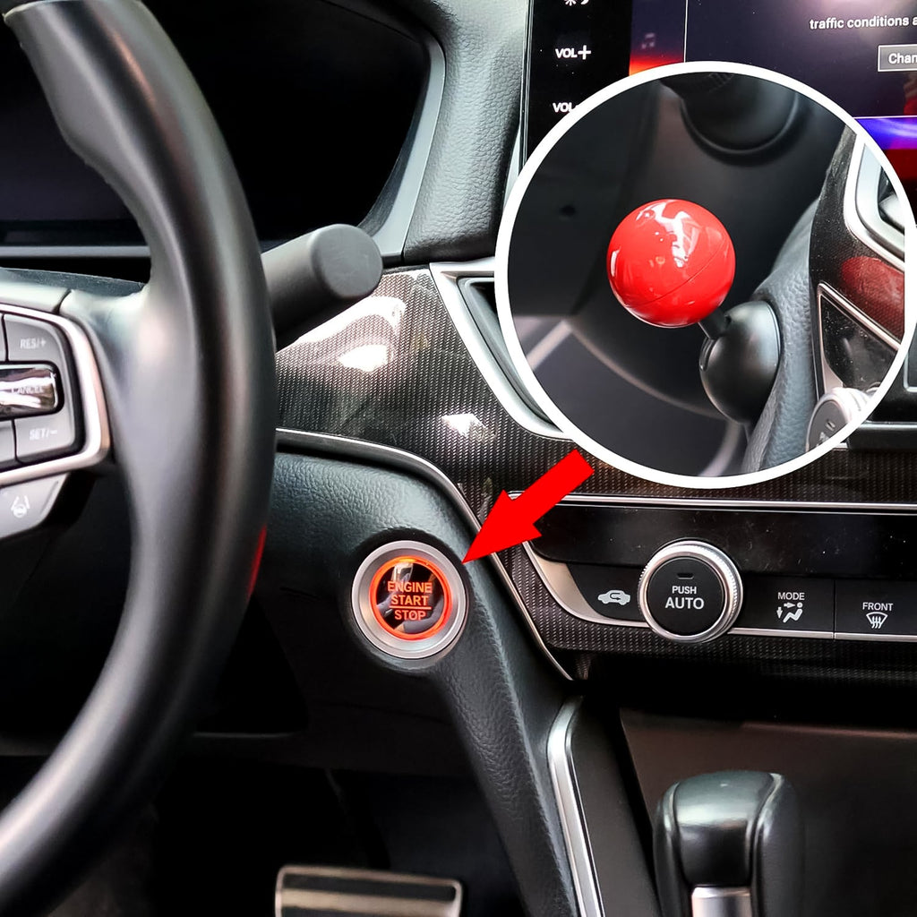 Car Push Start Stop Button Cover – Universal Rocker Style Accessory (1 Pc)