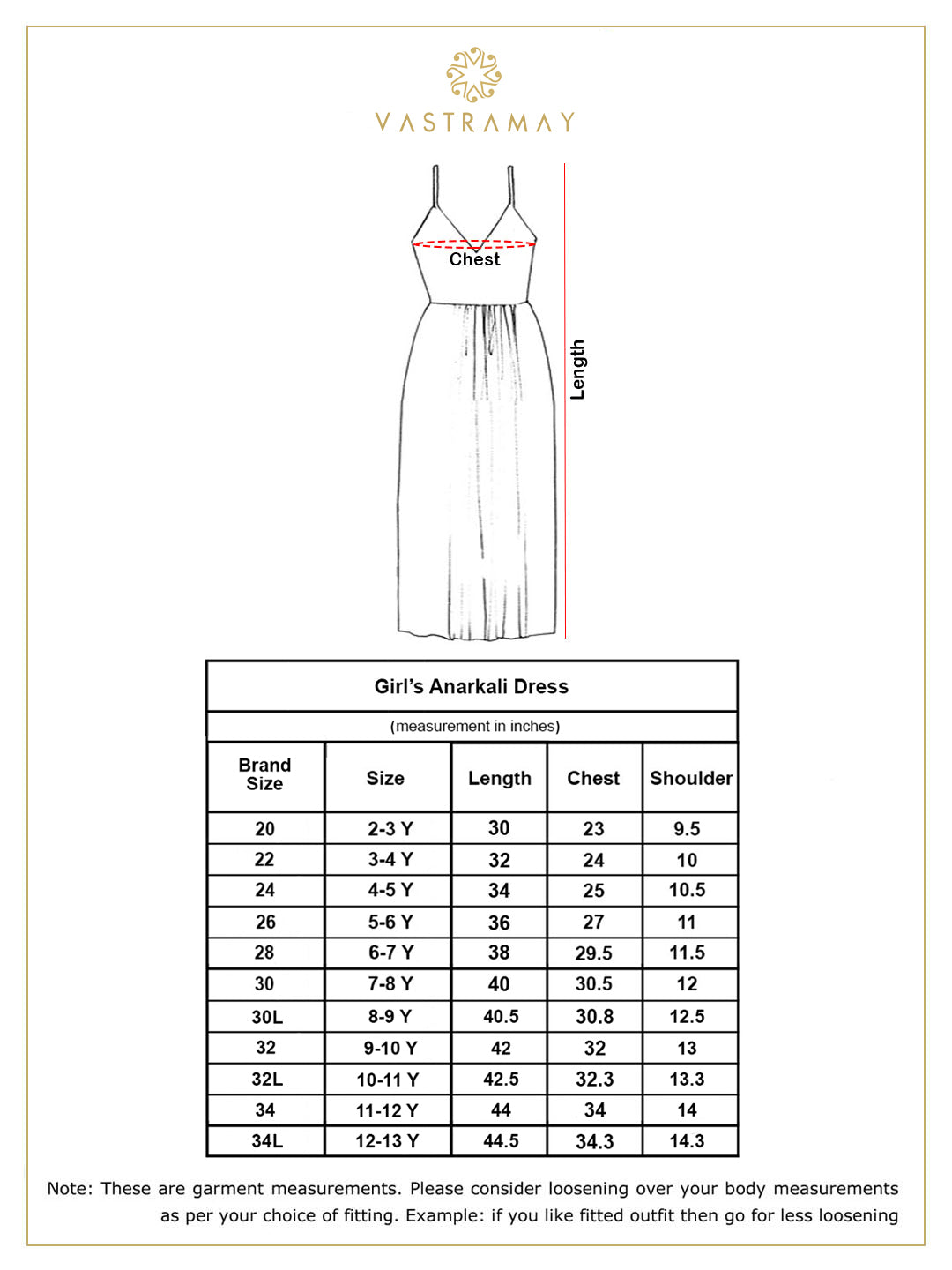 VASTRAMAY Girls' Mustard Georgette Floral Embroidered Gown For Girls. - qivii