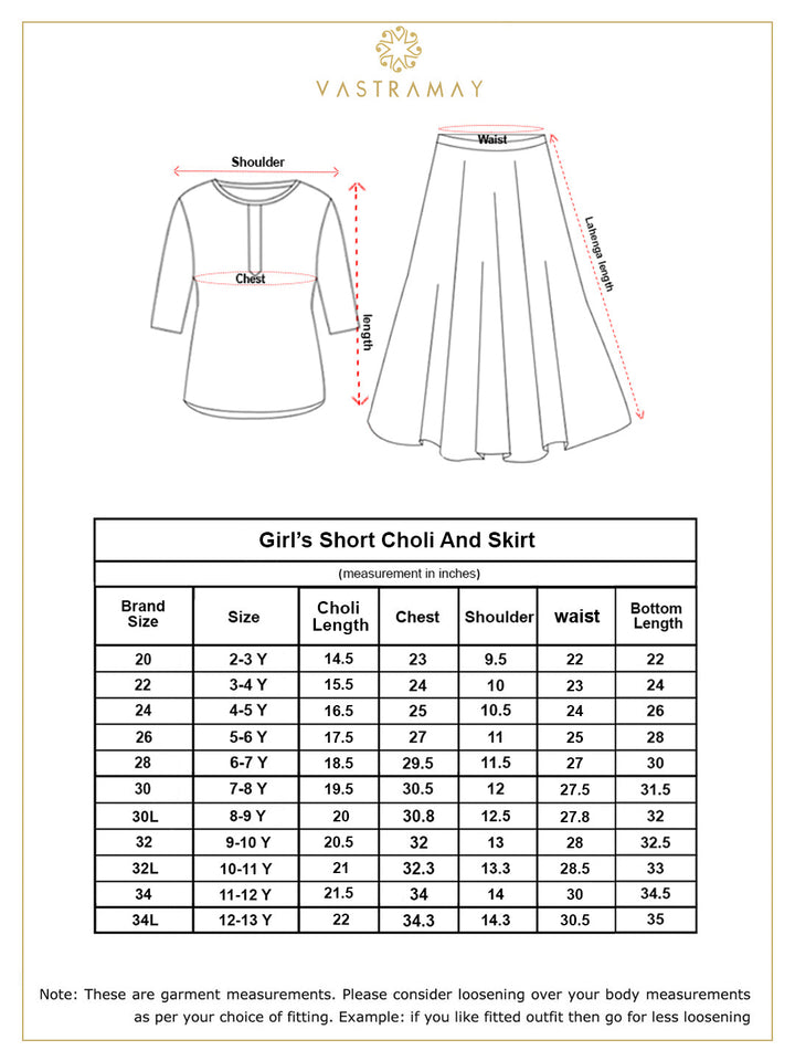 Vastramay Girl's Blue And Pink Pavda Pattu Lehenga Choli Set - qivii