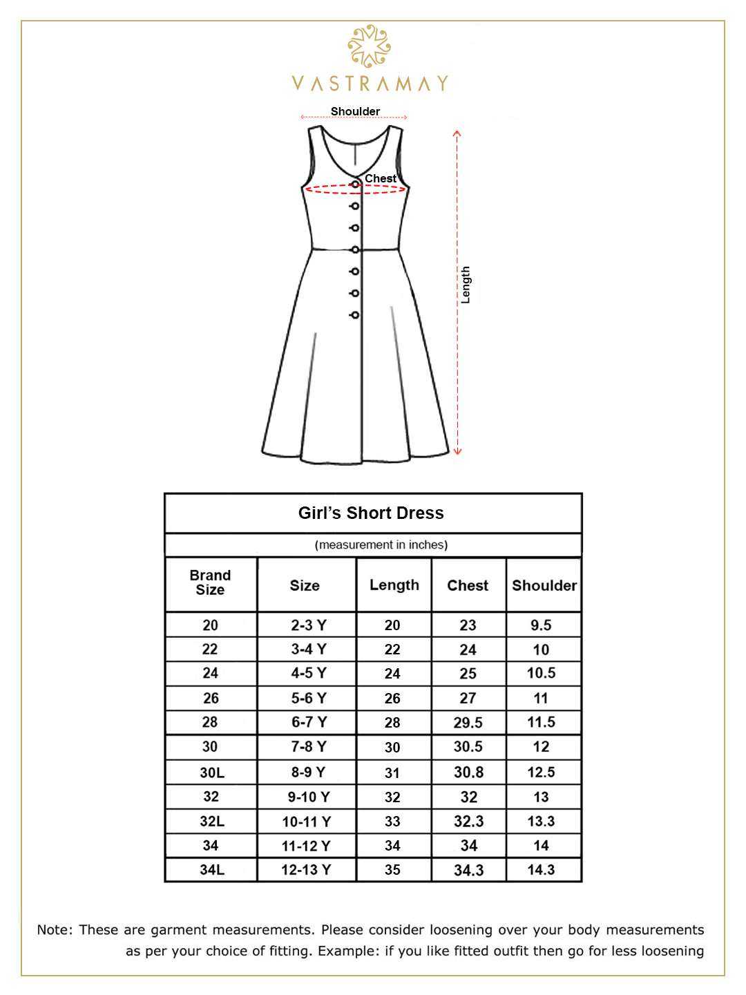 VASTRAMAY Girl's Yellow Mirror Kurta - qivii