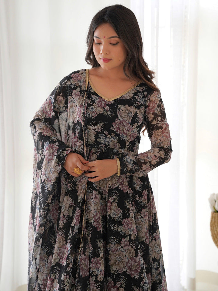 Anarkali suit perfect for festivals, family functions, and special events