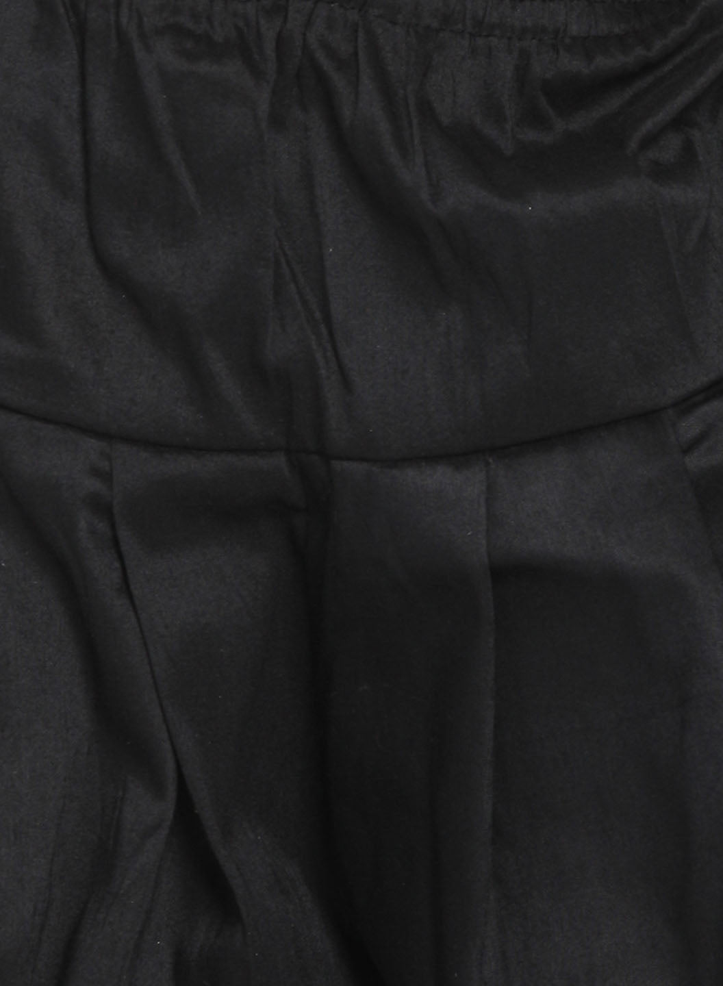 Vastramay Boy's Maroon Embroidered Nehru Jacket With Mustard Kurta And Black Dhoti Set - qivii