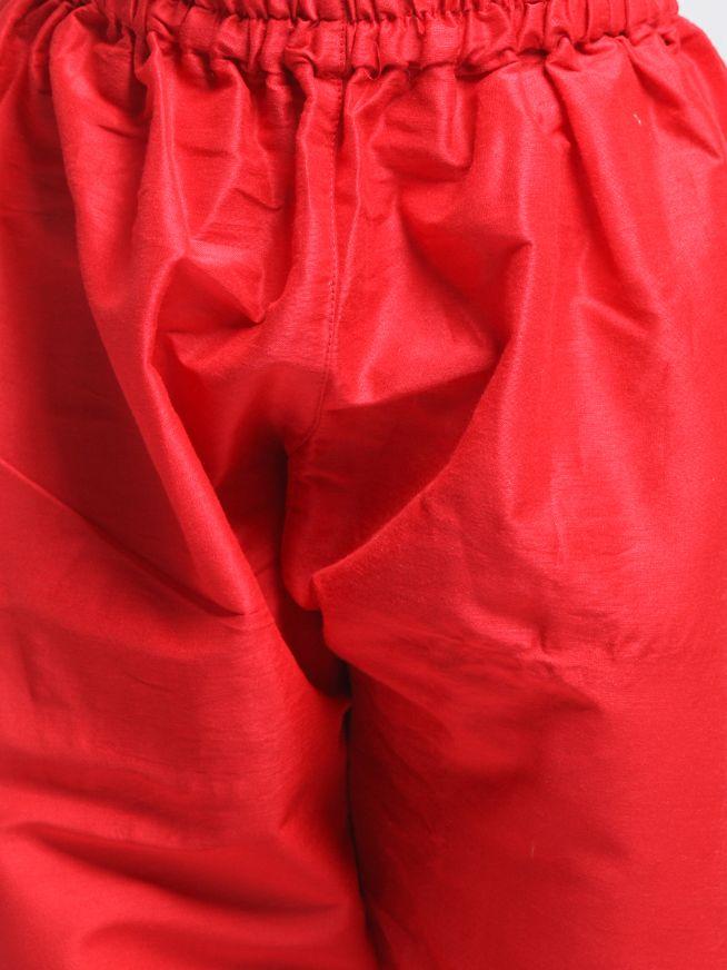 VASTRAMAY Boys Green Cotton Pathani Suit Set - qivii