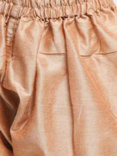 VASTRAMAY Boy's Maroon Cotton Pathani Suit - qivii