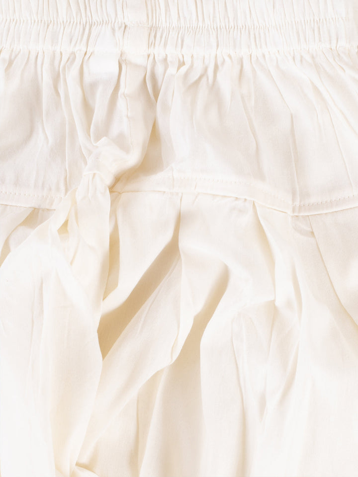 VASTRAMAY Boy's Maroon Cotton Blend Pathani Suit Set - qivii