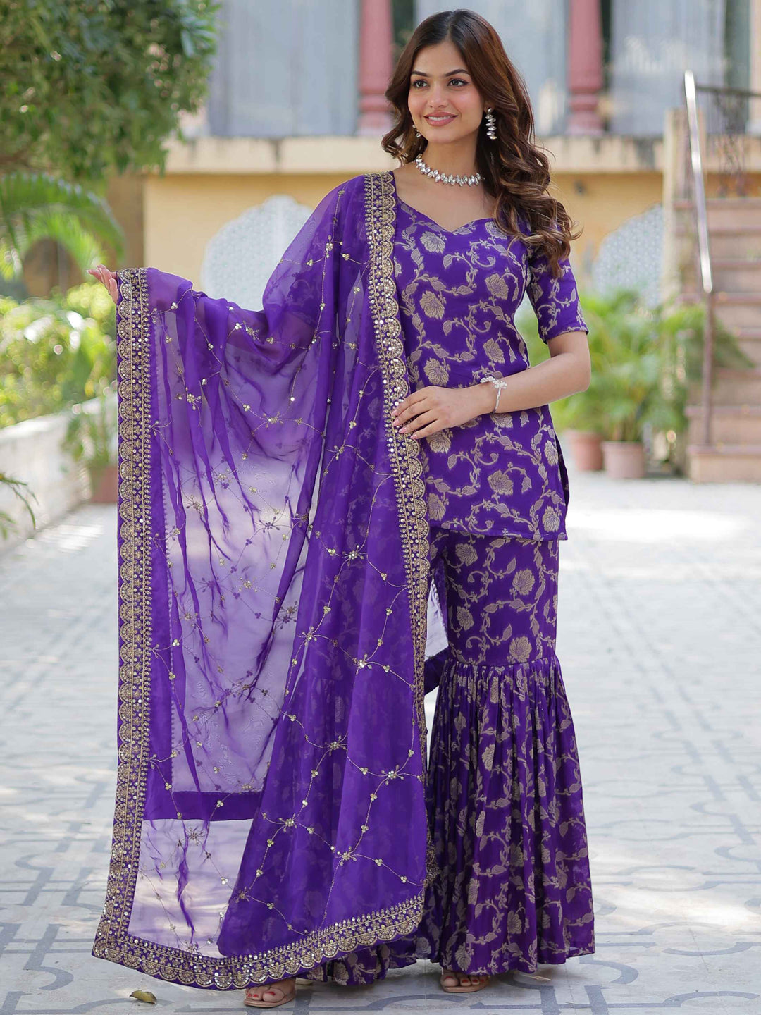 Stunning ensemble perfect for weddings, special occasions, or festive gatherings