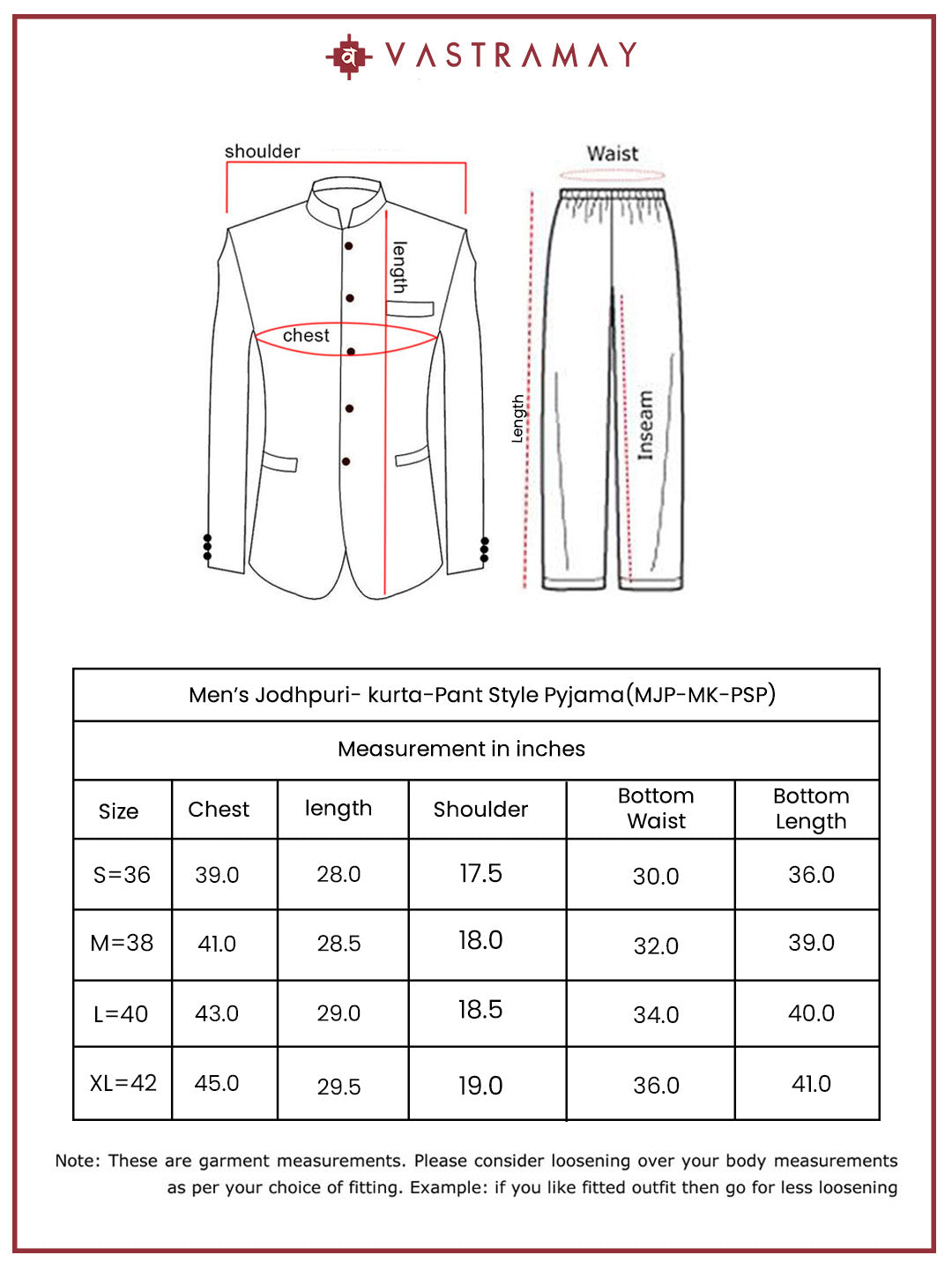 Men's Grey - Jodhpuri Pyjama Set