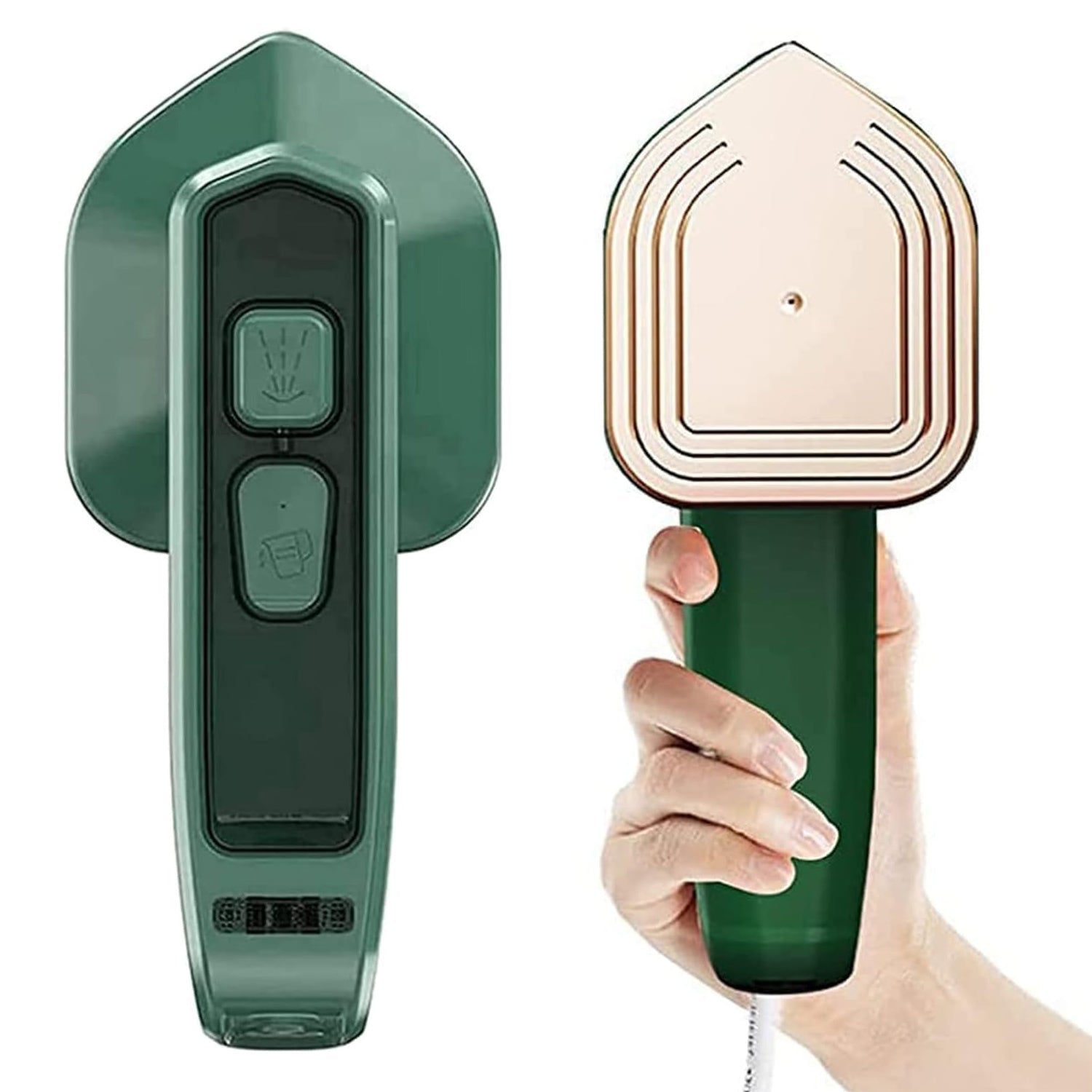 Mini Steam Iron Handheld Garment Steamer – Portable Travel Clothes Iron, Fast Heat-Up & Compact Design