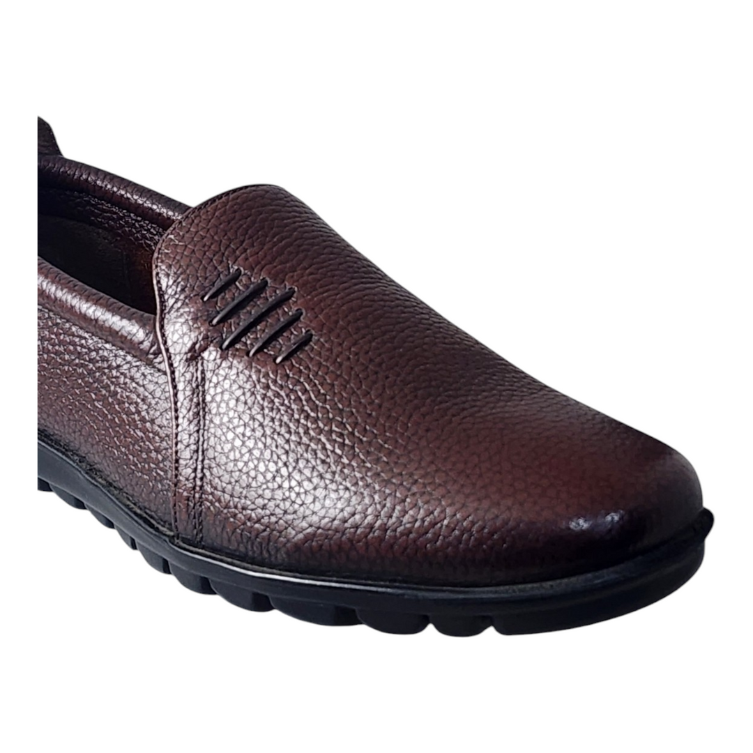 ZOOM NH07 BROWN Men's Casual Leather Shoes - qivii