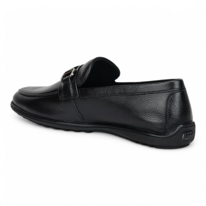 ZOOM D9845 BLACK Men's Loafers/Leather Shoes - qivii